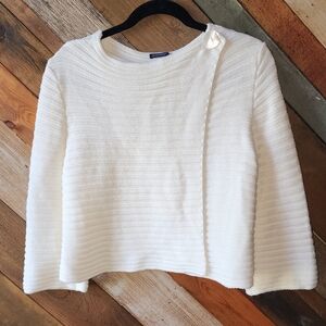 Magaschoni XS ribbed cropped cardigan